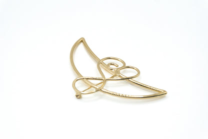 Crescent Brooch
