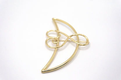 Crescent Brooch