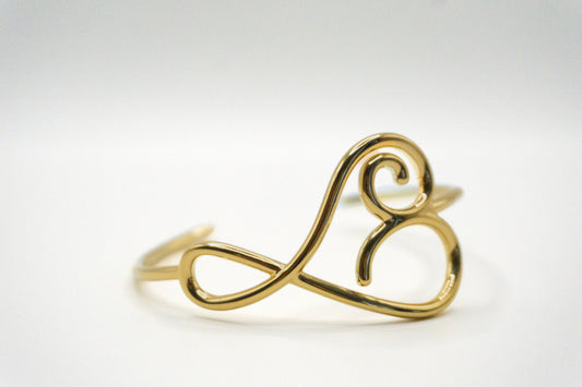 Heart Looped Bracelet