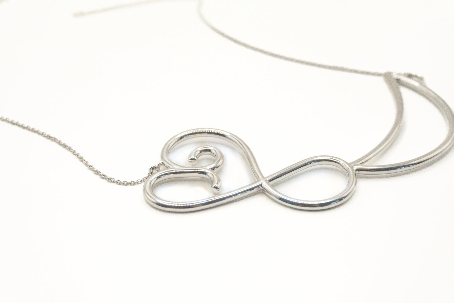 Heart & Crescent Choker