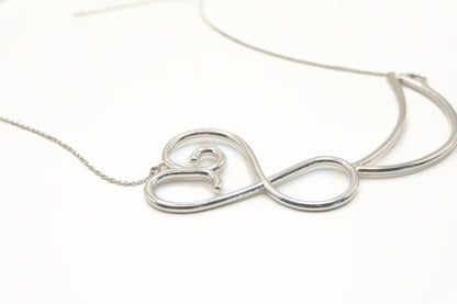 Heart & Crescent Choker