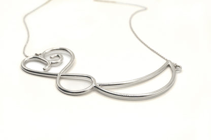 Heart & Crescent Choker