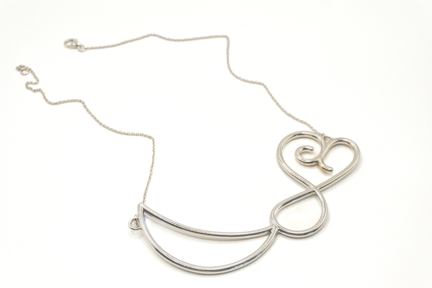 Heart & Crescent Choker