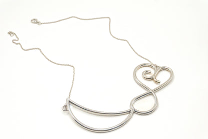 Heart & Crescent Choker