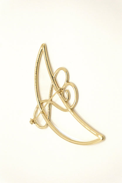 Crescent Brooch