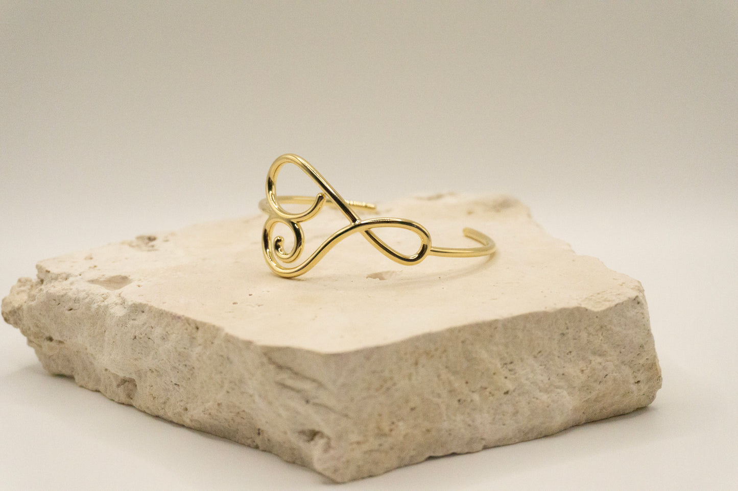 Heart Looped Bracelet