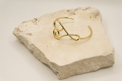 Heart Looped Bracelet